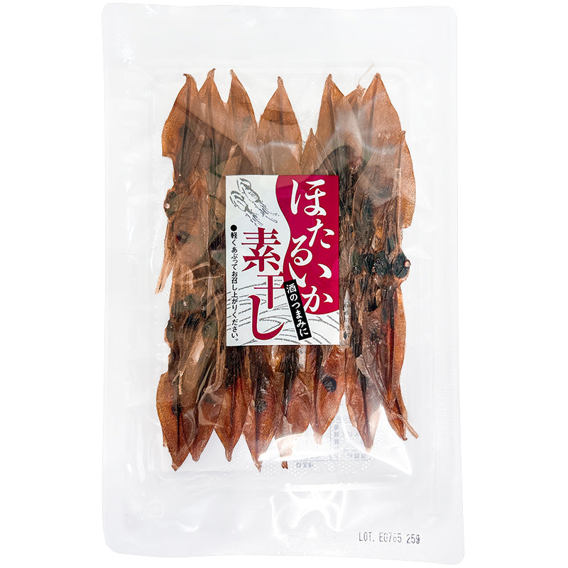ほたるいか 素干し 干しホタルイカ 15尾×2パック 合計50g ホタルイカ素干し 国産 ほたるイカ 蛍烏賊 イカ一夜干し イカ燻製 新物 豊洲市場 ギフト