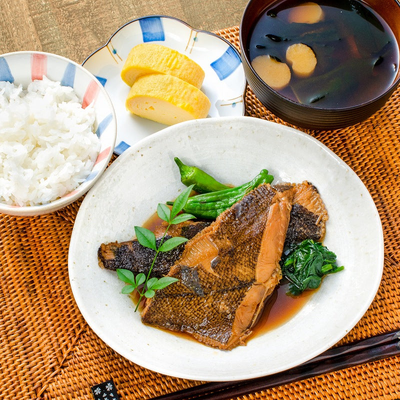 送料無料 かれい煮付け 2枚×1パック カレイ煮付け 煮魚 煮付け 切り身 魚菜 かれい カレイ 鰈 ファストフィッシュ レトルトパック おかず お惣菜 調理済み 業務用 豊洲市場