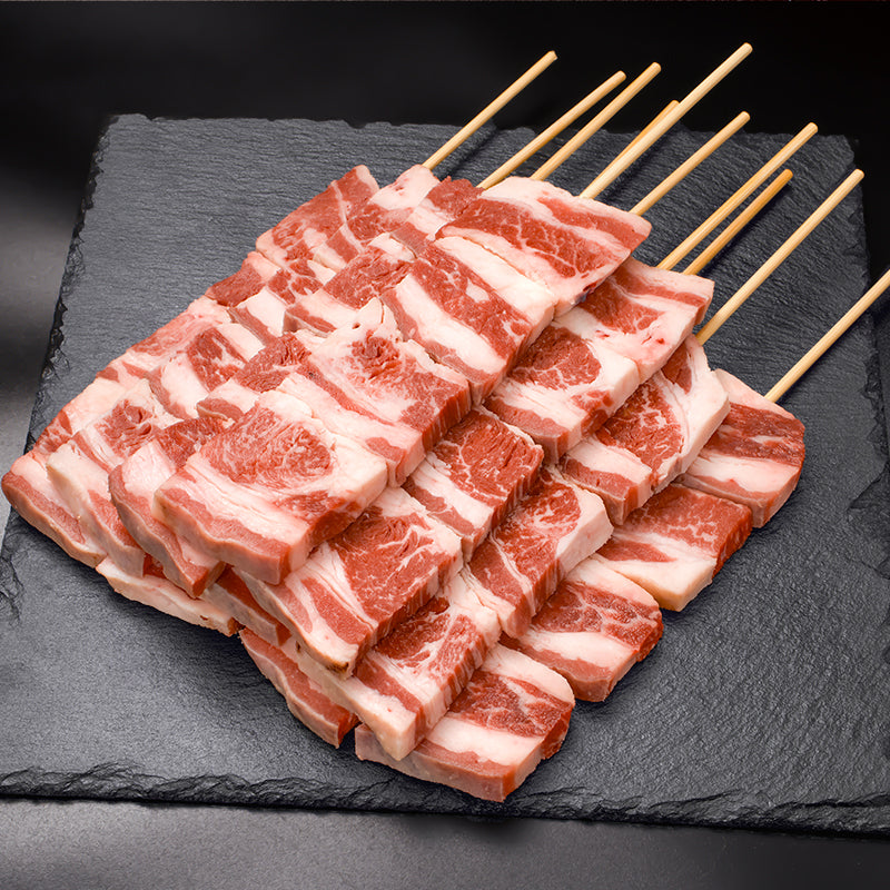 牛串 牛バラ串 ジャンボ串 2kg 100g×20本 特大 牛肉 肉串 串焼き ステーキ串 肉 冷凍 仕入れ BBQ バーベキュー お祭り 学園祭 屋台 鉄板焼き 業務用 大量発注 築地 豊洲市場 ギフト