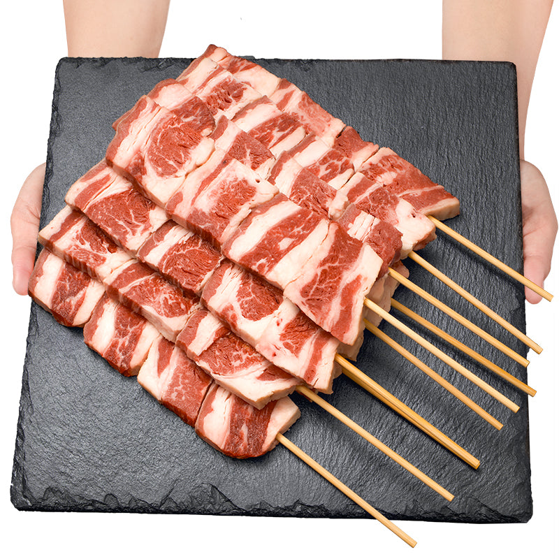 牛串 牛バラ串 ジャンボ串 2kg 100g×20本 特大 牛肉 肉串 串焼き ステーキ串 肉 冷凍 仕入れ BBQ バーベキュー お祭り 学園祭 屋台 鉄板焼き 業務用 大量発注 築地 豊洲市場 ギフト