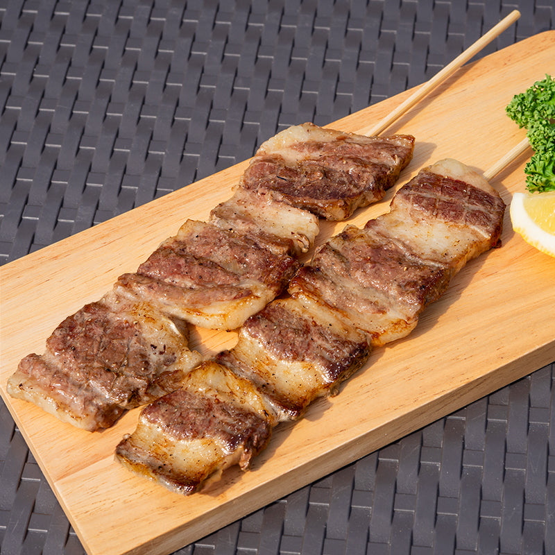 牛串 牛バラ串 ジャンボ串 2kg 100g×20本 特大 牛肉 肉串 串焼き ステーキ串 肉 冷凍 仕入れ BBQ バーベキュー お祭り 学園祭 屋台 鉄板焼き 業務用 大量発注 築地 豊洲市場 ギフト