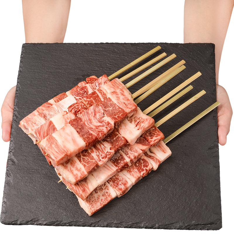 牛串 和牛串 国産 ジャンボ串 2.1kg 70g×30本 大サイズ 和牛 牛肉 肉串 串焼き ステーキ串 肉 冷凍 仕入れ BBQ バーベキュー お祭り 学園祭 屋台 鉄板焼き 業務用 大量発注 築地 豊洲市場 ギフト