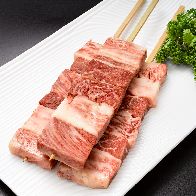 牛串 和牛串 国産 ジャンボ串 2.1kg 70g×30本 大サイズ 和牛 牛肉 肉串 串焼き ステーキ串 肉 冷凍 仕入れ BBQ バーベキュー お祭り 学園祭 屋台 鉄板焼き 業務用 大量発注 築地 豊洲市場 ギフト