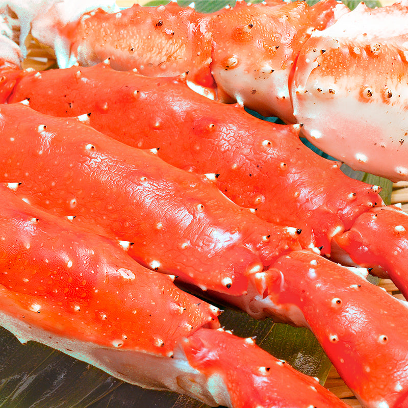 タラバガニ たらばがに 超極太7Ｌサイズ 6.5kg前後 冷凍総重量1.3kg×5肩セット 正規品 ボイル冷凍 足 肩セクション シュリンク包装 【かに カニ 蟹 たらば蟹 タラバ蟹 豊洲 カニ鍋 焼きガニ 脚 ギフト】