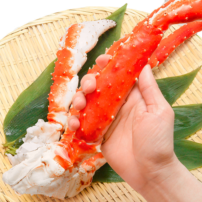 タラバガニ たらばがに 超極太7Ｌサイズ 6.5kg前後 冷凍総重量1.3kg×5肩セット 正規品 ボイル冷凍 足 肩セクション シュリンク包装 【かに カニ 蟹 たらば蟹 タラバ蟹 豊洲 カニ鍋 焼きガニ 脚 ギフト】