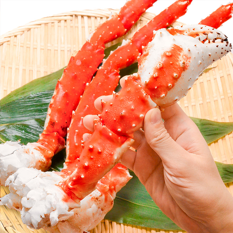 タラバガニ たらばがに 超極太7Ｌサイズ 6.5kg前後 冷凍総重量1.3kg×5肩セット 正規品 ボイル冷凍 足 肩セクション シュリンク包装 【かに カニ 蟹 たらば蟹 タラバ蟹 豊洲 カニ鍋 焼きガニ 脚 ギフト】