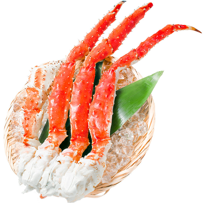 タラバガニ たらばがに 超極太7Ｌサイズ 6.5kg前後 冷凍総重量1.3kg×5肩セット 正規品 ボイル冷凍 足 肩セクション シュリンク包装 【かに カニ 蟹 たらば蟹 タラバ蟹 豊洲 カニ鍋 焼きガニ 脚 ギフト】