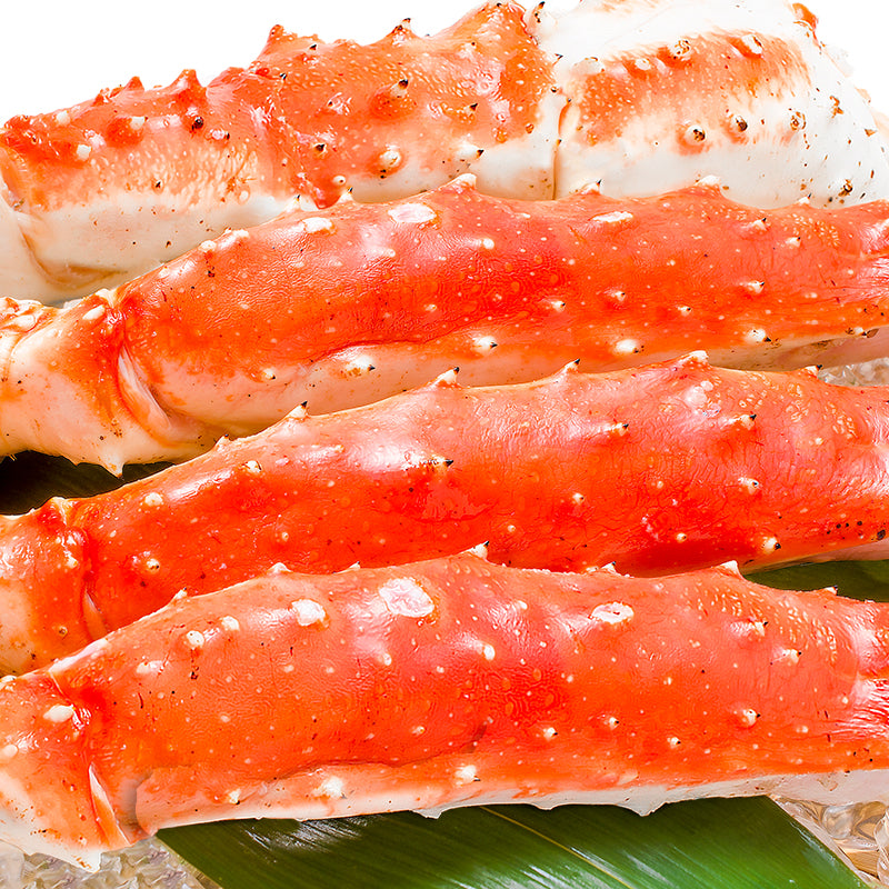 タラバガニ たらばがに 超極太7Ｌサイズ 6.5kg前後 冷凍総重量1.3kg×5肩セット 正規品 ボイル冷凍 足 肩セクション シュリンク包装 【かに カニ 蟹 たらば蟹 タラバ蟹 豊洲 カニ鍋 焼きガニ 脚 ギフト】