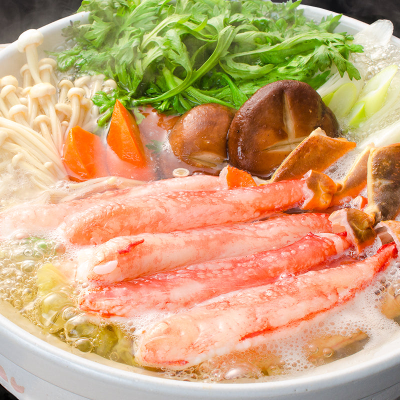 送料無料 超特大 5L ズワイガニ ポーション かにしゃぶ お刺身用 冷凍総重量 2kg 500g×4パック 合計60本【生食用 かに ポーション ずわいがに ギフト 贈答用 お歳暮 海鮮おせち】