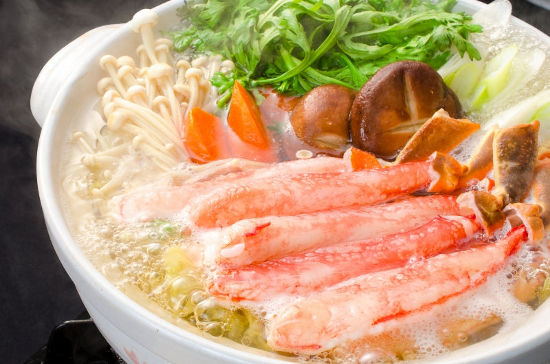 送料無料 超特大 5L ズワイガニ ポーション かにしゃぶ お刺身用 冷凍総重量 1kg 500g×2パック 合計30本【生食用 かに ポーション ずわいがに 豊洲市場 ギフト 贈答用 お歳暮 海鮮おせち】